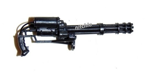 Mezco One:12 Return of the Baker’s Dozen – GATLING GUN WITH AMMO BELT 1/12 Scale - Picture 5 of 7