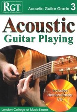 RGT ACOUSTIC GUITAR PLAYING Grade 3 Book/CD LCM*