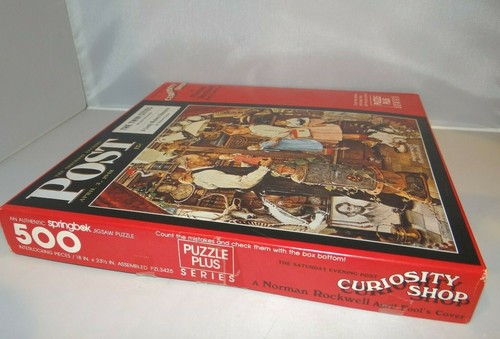 Springbok CURIOSITY SHOP Puzzle 500 pcs PZL3425 Norman Rockwell April Fool's - Picture 6 of 8