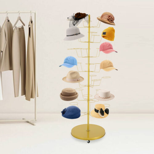 Hat Wig Display Stand, Hats Wigs Rack, Freestanding Hat Rack - Picture 2 of 21