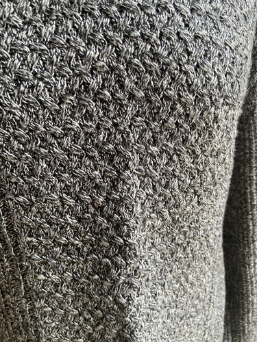 Herren Strickpullover Farhi by Nicole Farhi grau meliert Medium - Bild 3 von 8