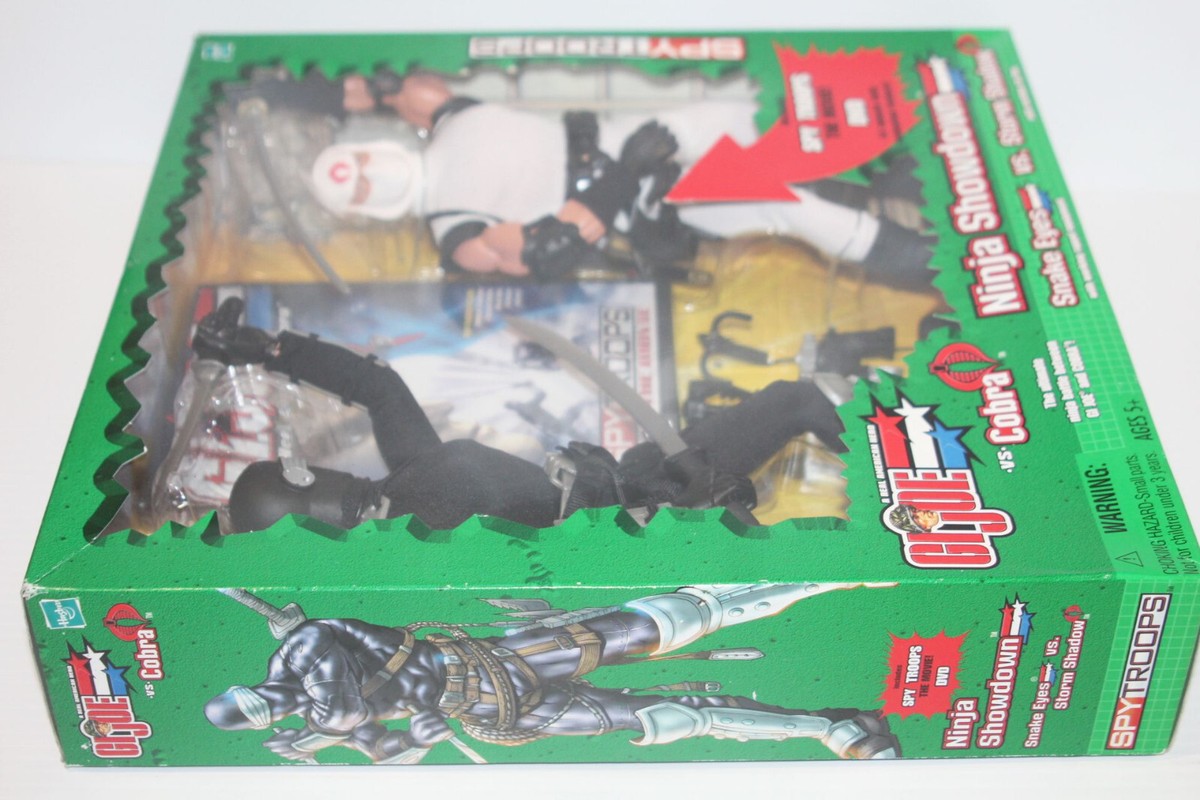 NINJA SHADOWDOWN スネークアイVSストームシャドウ フィギュア Ninja Showdown Figures Snake Eyes Storm Shadow GI Joe Sigma 6