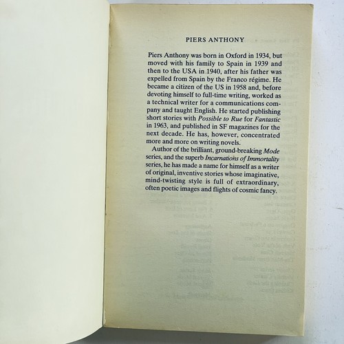 Piers Anthony Bio Of A Space Tyrant Volume 2 Mercenary & 4 Executive Paperback - Picture 10 of 20