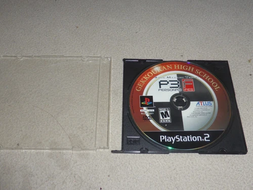 PLAYSTATION PS2 SHIN MEGAMI TENSEI PERSONA3 FES GAME DISC ATLUS