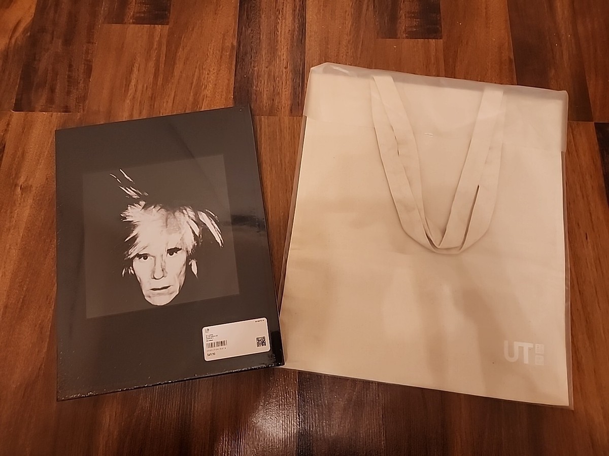 UNIQLO KAWS Warhol Art book 2024トートバッグ KAWS + Warhol x UNIQLO 2024 2Way Tote Shoulder Bag | eBay