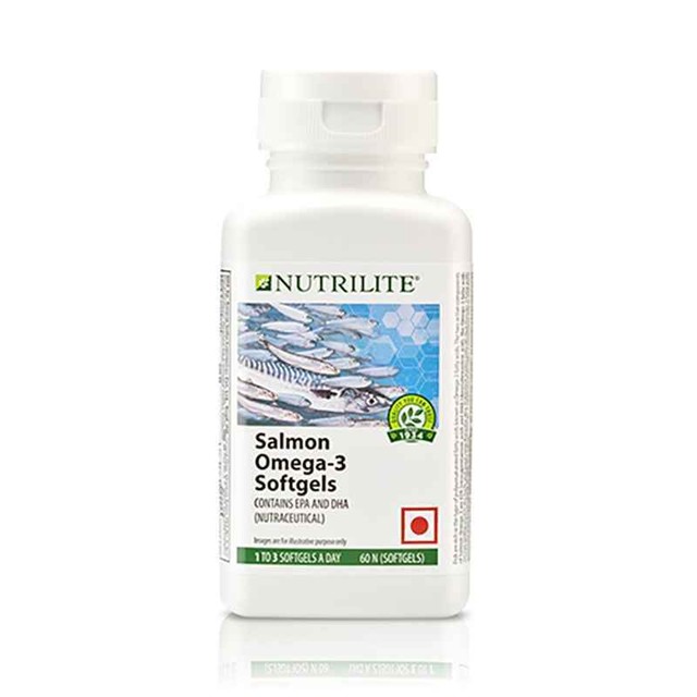 Amway Nutrilite Salmon Omega-3 Softgels 60 N Good for Heart \u0026 Health 1x Jar  for sale online | eBay