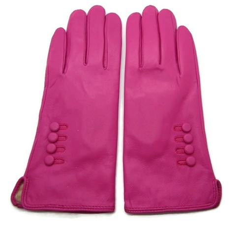 Womens Premium Quality Genuine Soft Leather Gloves Fully Lined Warm Winter Warm - Picture 167 of 213