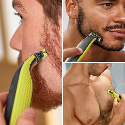 【未使用】Philips OneBlade Face メンズ電気シェーバー Philips Norelco OneBlade Face + Body Electric Groomer