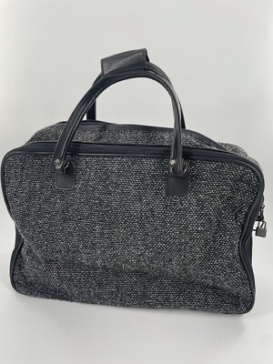 GIVENCHY BB50SSB1ZB769 関税送料込 Vintage 80's GIVENCHY Wool Tweed Large Weekender Travel Bag