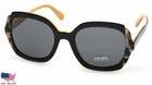PRADA Yellow Square Sunglasses for Women