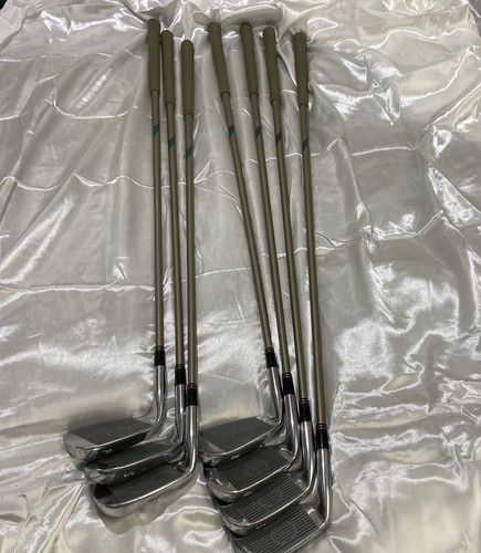 LPGA Square Two Agree Iron Set Graphite Shaft- 7 Set- #7 Only Missing- #4-PW,SW - Picture 8 of 15
