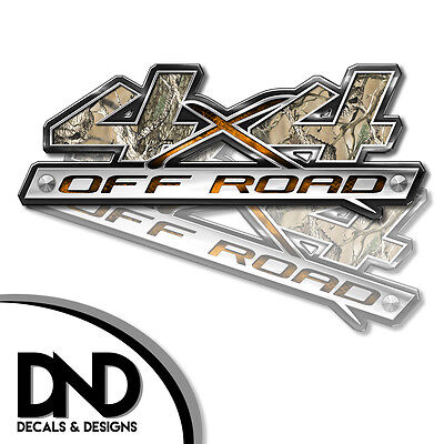 Skull Original 4x4 Off Road Decals 2 Pk Sticker Chevy Silverado Sierra D/&3