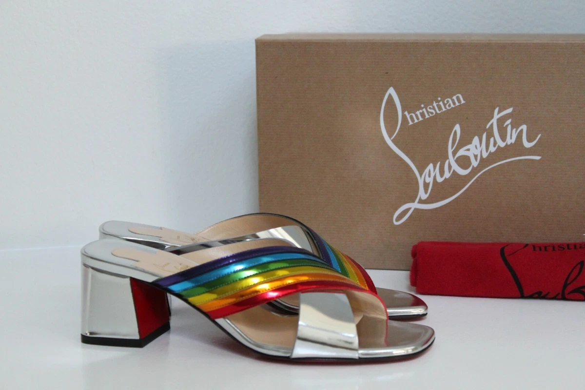 Christian Louboutin Block Multicolor Heels for Women for sale | eBay