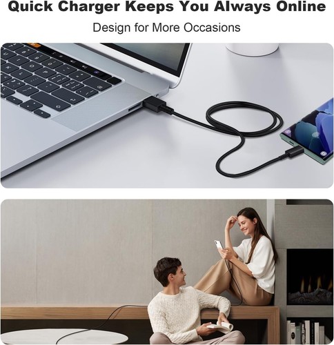 2 Original Carga Rapida USB-C De 25W Cargador Para Samsung Galaxy S21/S20/S22 - Picture 16 of 19
