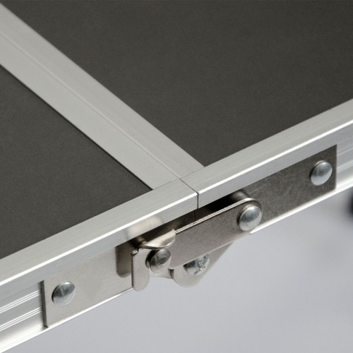 Campingtisch ca.120x60cm Klapptisch Koffertisch Falttisch Hocker Aluminium Tisch - Bild 6 von 11