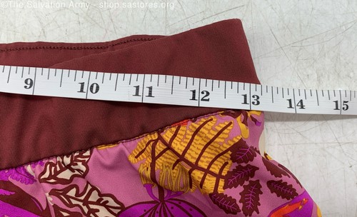 The North Face Girl's Purple Floral Elastic Waist Athletic Shorts Size L (14/16) - Picture 10 of 11