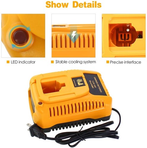 18 Volt for Dewalt 18V XRP Battery /Charger DC9096-2 DC9098 DC9099 DC9096 NEW - Picture 13 of 17