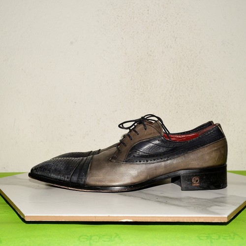 Jo Ghost Leather Lace Up Shoes Men 43 - Picture 2 of 17