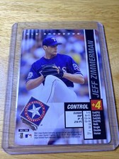 Showdown 2002 Jeff Zimmerman Texas Rangers #343/356  Near mint 💥⚡️⚾️