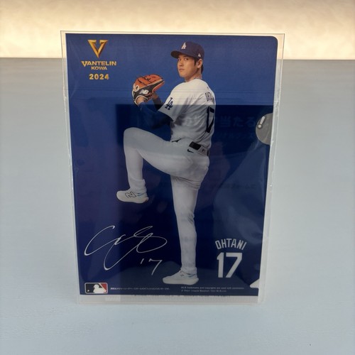Shohei Otani Mini Clear File Vantelin Novelty Japan - Picture 2 of 3