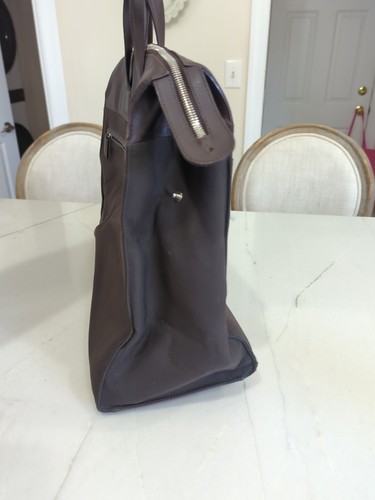 Salvatore Ferragamo Valigia Trasporto Marrone Borsone Bagaglio Vintage Borsone Weekender - Foto 8 di 18