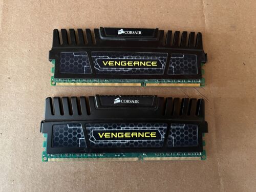 CORSAIR VENGEANCE CMZ8GX3M2A1600C9 8GB 2X4GB PC3 12800 DDR3 GAMING PC B5-4(2) - Picture 2 of 2