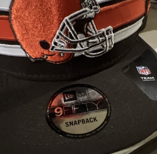 9fifty snapback new era cleveland browns hat - Picture 3 of 10