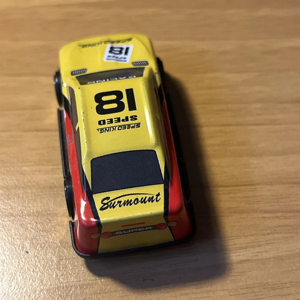 MACCHININA AUTO MODELLINO VINTAGE COLLEZIONE SPEED KING 18 - 6,5 X 2,9 CM - Immagine 3 di 4