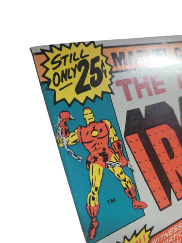 IRON MAN 85 DEBUTTO DELL'ARMATURA AGGIORNATA 'MODELLO IV' MARVEL COMICS 1976 Raw vintage - Foto 9 di 24