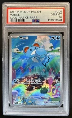 2023 Pokemon SV Paldea Evolved Marill #204/193 PSA 10 GEM MINT