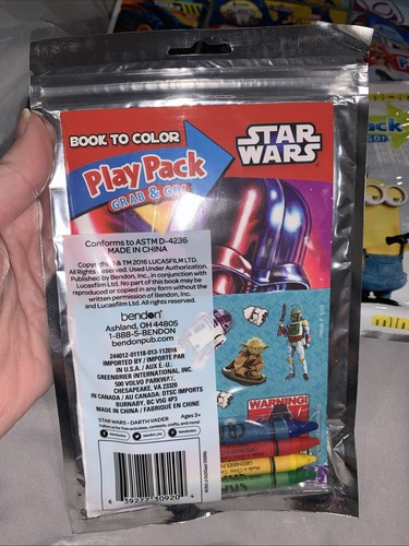 Lote 10 Variedad Grab & Go Play Pack Spider-Man Paw Patrol Star Wars Minion Tonka - Imagen 7 de 21