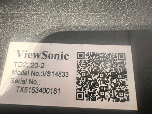 Viewsonic TD2220-2 Multi Touch 56cm 22Zoll Monitor DVI USB - Bild 6 von 8