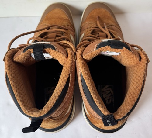 Vans Boot Trainer Heiq Eco Dry Ultra Range EXO 500383 Brown Suede Men’s Sz 11 - Picture 10 of 13