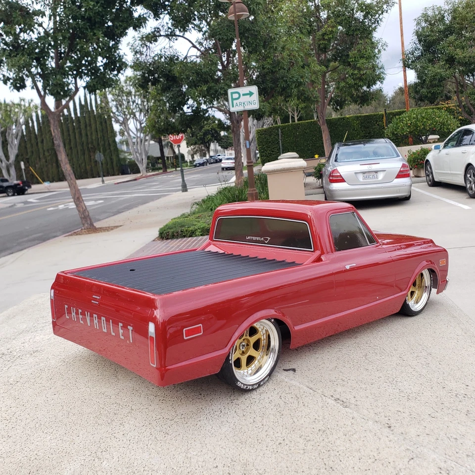 1/10 Custom Paint CHEVY C10 VTA 4Tec-2 HPI RDS DC10 YD2 MST FZ02 Body Only - Image 4 of 4