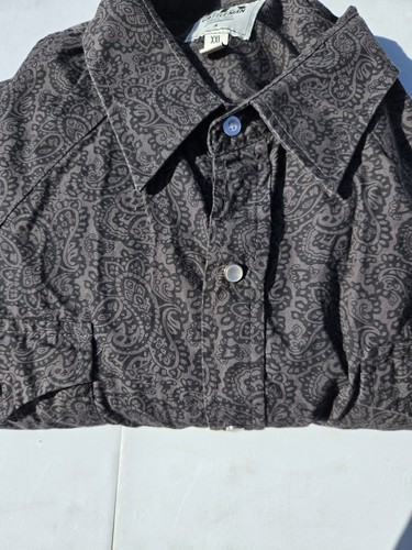 ELY Cattleman Pearl Snap Shirt Mens XXL All Over Print - Picture 4 of 5
