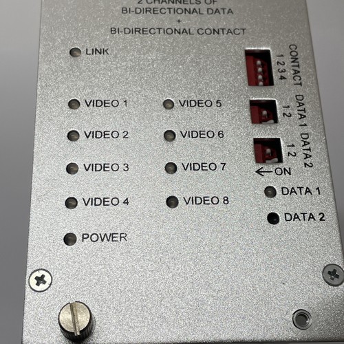 ComNet FVR812 Video Receiver 8-Kanal + 2 bidirektionale Daten-/Kontaktverschluss - Bild 3 von 7