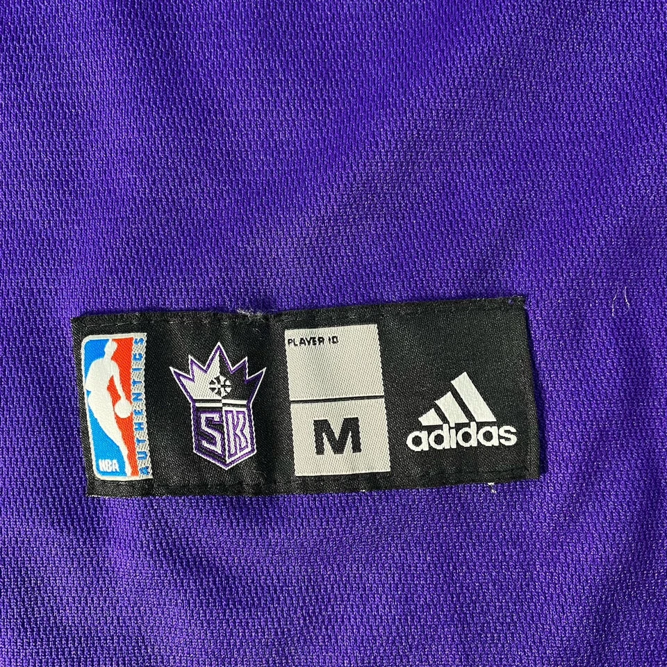 萨克拉门托国王队球衣男式中号紫色 Tyreke Evans #13 Swingman 阿迪达斯 NBA — 第 4/4 张图片