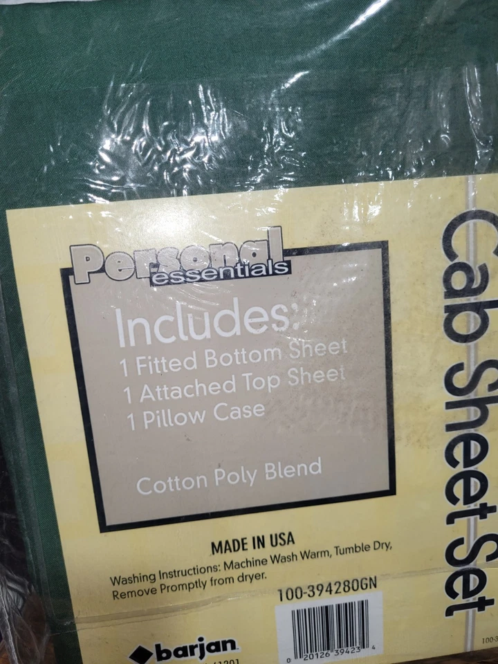Lot Of 2 Cab Semi RV Camper Bunk Sheet Set Fits 39- 42" X 80" Twin Xl 3pc Sets  - Image 2 of 4