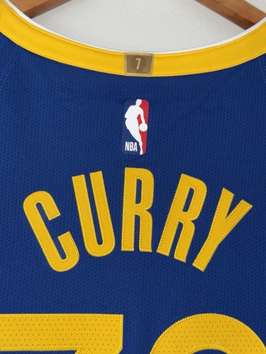 Stephen Curry Signed Warriors Auto NBA Nike ADV Authentic Icon Jersey USASM BAS - Picture 9 of 14