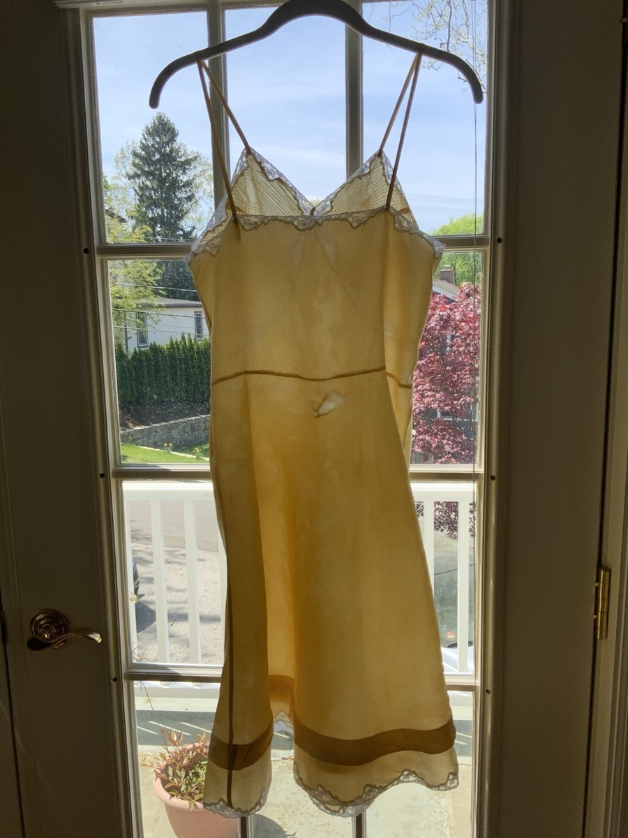 下着・アンダーウェア 1940s White Slip Dress 1940's White Satin Slip – Eveliina Vintage