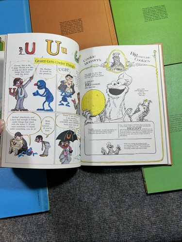 Vintage The Sesame Street Library Set Volume 1-14 Jim Henson's Muppets Hardcover - Picture 19 of 24