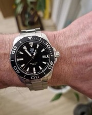 Reloj para hombre TAG Heuer Aquaracer WAY101A esfera negra