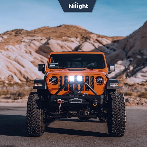 Nilight LED Pod Lights LED Tractor Lights 2PCS 4 Inch 48W Square LED Work Light - Picture 4 of 4