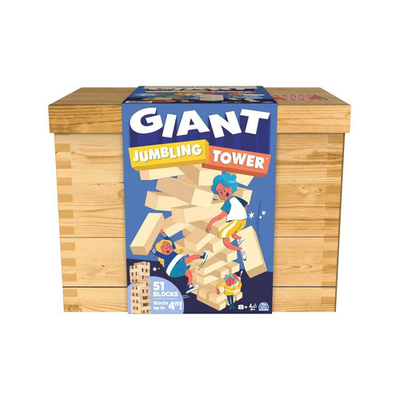 #ad Cardinal Giant Jumbling Tower Game $26.99