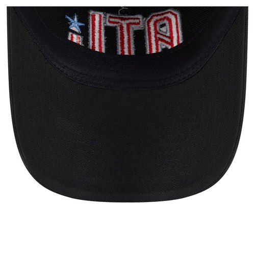 Unisex New Era Black Atlanta Dream Core Alt Logo 9TWENTY Adjustable Hat - 第 5/5 張圖片