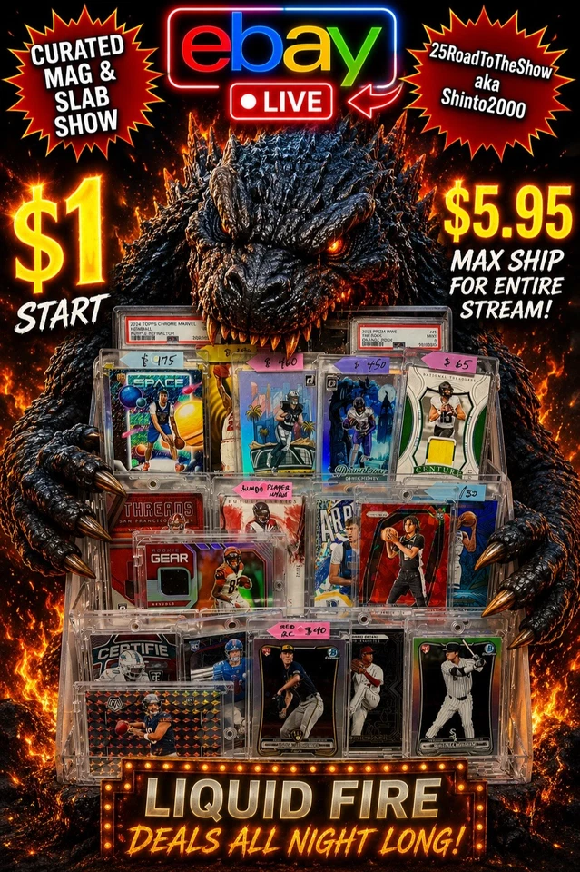 🔥CURATED MAGZILLA HEAT🔥 - $1 $3 $5 Start Singles - FRI Jun 19th