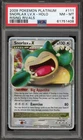 Pokemon Snorlax Lv.X Rising Rivals Holo Ultra Rare #111 PSA 8