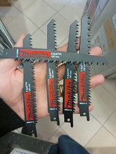 LAMA SEGA A GATTUCCIO LEGNO MAKITA - TAGLIO MEDIO MM 150 CF=PZ 5- 1 confezioni