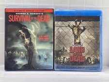 Land of the Dead  Survival Of The Dead Bundle Blu-ray New Fast Shipping 