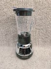 BLACK+DECKER BL1400DG-P Quiet Stainless Steel Blender Steel Black WORKING TESTED
